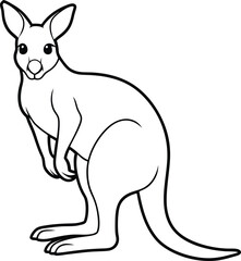 Joey in Kangaroo's Pouch Kids Coloring Fun

