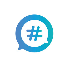 hashtag icon