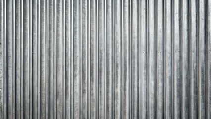 Obraz premium Panoramic tile texture of gray zinc metal background