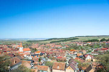 Obraz premium Rasinari village, near Sibiu, Transylvania, Romania