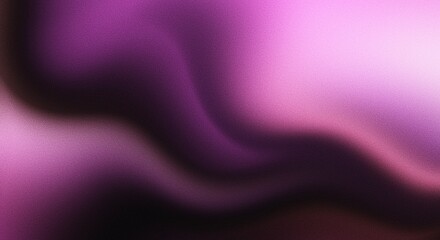 Obraz premium Grainy gradient abstract smooth purple background dark vibrant noise texture banner backdrop design colors