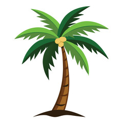 palm tree vector illustration