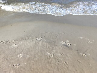 beach and waves