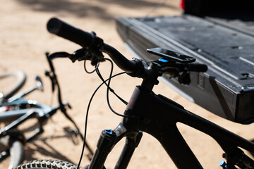 ebike handle bars one off switch power mtb mountain bike ride cycle