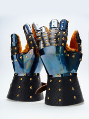 Medieval Knight King Armor Gauntlets Gloves Battle Medieval Crusades Protection