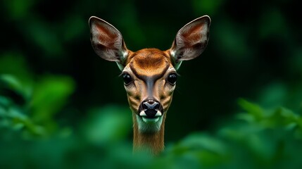 a soft blur of leafy texture