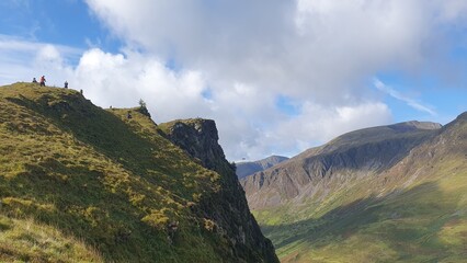 landscape with clouds