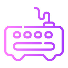keyboard Line Gradient Icon