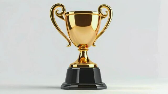 gold trophy cup