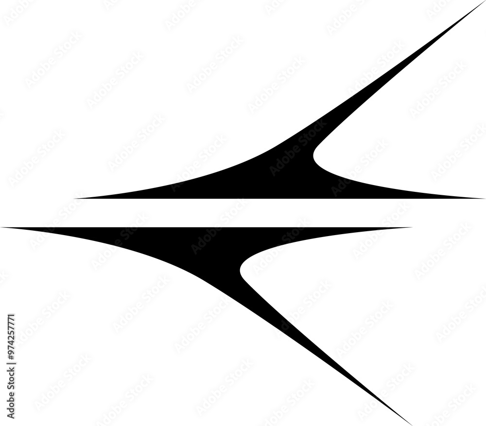 Poster futuristic y2k star and sparkle abstract shape