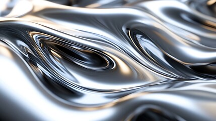 Abstract Metallic Sculpture