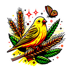 Obraz premium canary bird