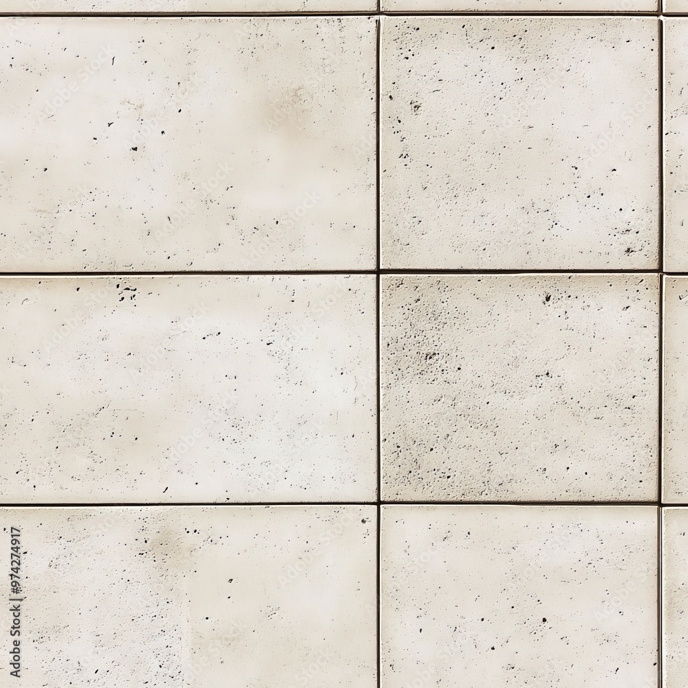 Aufkleber This image displays smooth beige stone tiles arranged in a uniform pattern, forming a flat and consistent surface. The tiles have minimal texture, giving a clean look.