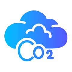 co2 Gradient icon