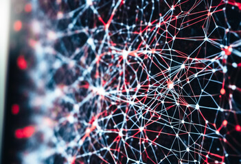 background with glowing lines