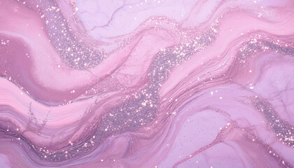 Obraz premium Tło abstrakcyjne do projektu, tekstura marmuru, różowy kolor, wzór w kształcie fal, tapeta