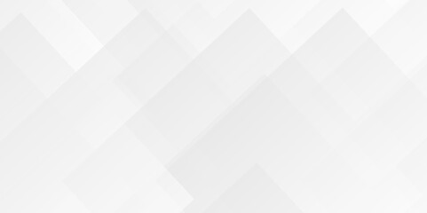 White and gray overlap triangle geometric technology pattern. minimal rectangle randomly arranged white lines transparent background layers overlapping presentation design.