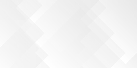 White and gray overlap triangle geometric technology pattern. minimal rectangle randomly arranged white lines transparent background layers overlapping presentation design.