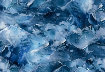 Obraz premium blue ice texture