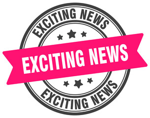 Fototapeta premium EXCITING NEWS