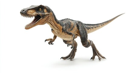 Fototapeta premium dinosaurs and white background.