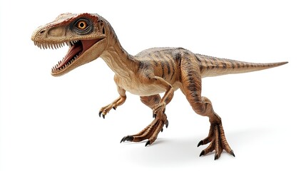 Fototapeta premium dinosaurs and white background.