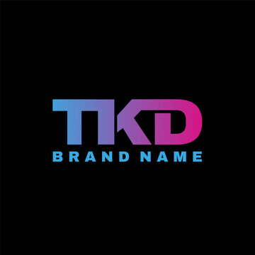 TKD gradient illustration of an background