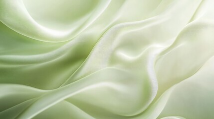 Fototapeta premium Bright light green background with smooth textures and soft gradients, creating a clean and serene visual space for designs