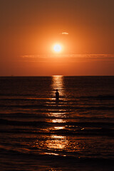 Beautiful Sunsets in Nieuwpoort, Noordzee