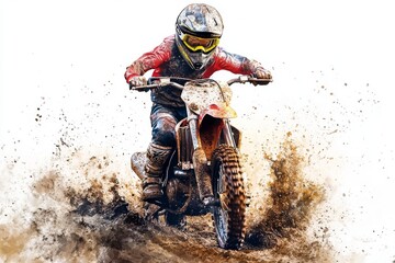 Adrenaline-Fueled Dirt Bike Adventure in the Great Outdoors