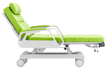 Modern reclining chair designed for comfort and functionality in medical and healthcare