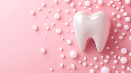 pink dental background
