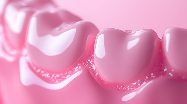 pink dental background