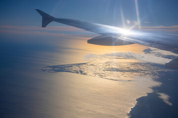 Dublin, Ireland - Flying over the city
