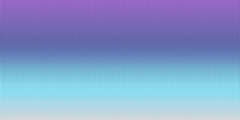 Fototapeta premium Ribbed Glass with blurred sky blue background. Refraction texture acrylic bath separation wall effect. Wavy vertical line stripes pastel polycarbonate panel.