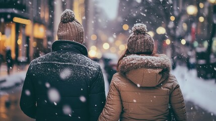 Walking in the Winter