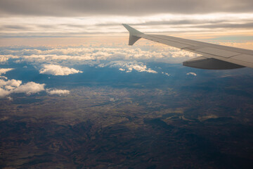 Fototapeta premium Dublin, Ireland - Flying over the city