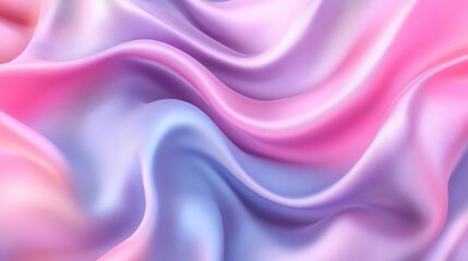 Obraz premium Abstract gradient blend, soft hues merging, smooth blur texture, 3D illustration
