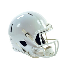 Fototapeta premium american football helmet on white background