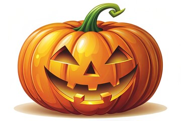 Fototapeta premium halloween clipart illustration vector design free printable pumpkin carving