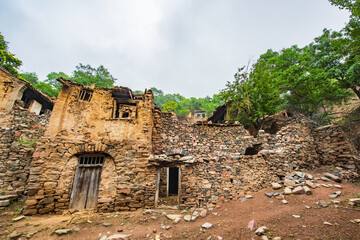 A deserted village deep in the Taihang Mountains of Shanxi