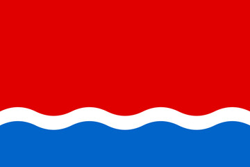Obraz premium Flag of Amur Oblast (Russian Federation, Russia) 