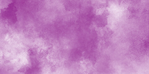 Cloudy and grainy Pastel Purple Watercolor Background Texture, violet colorful paper surface texture, purple or blue watercolor background for your design and template.
