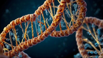 Intricate Patterns of DNA Strands