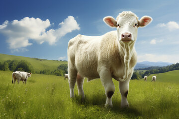 Charolais cattle	
