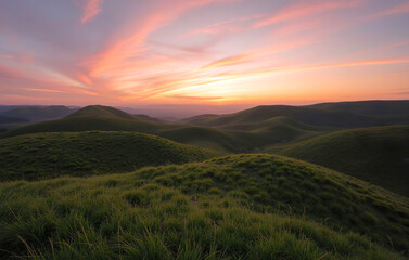 Obraz premium Rolling hills.