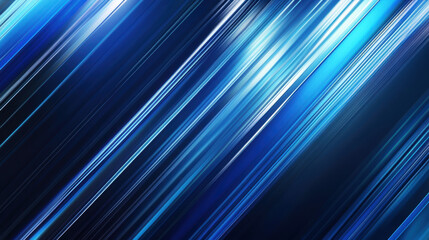 Blue Abstract Lines.