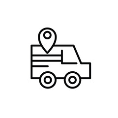 A simple line drawing of a clock showing a specific time.