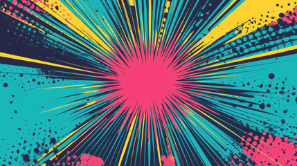 Abstract Splash Background.