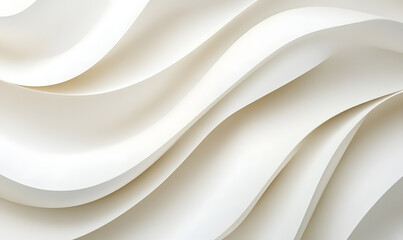 Obraz premium Minimalist yet luxurious white world wallpaper